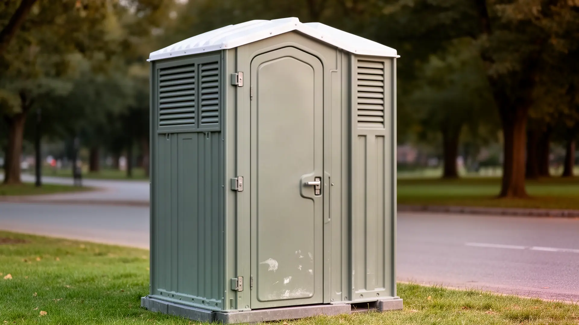 Clean porta potty unit from Iron Ranch Porta Potties in Takoma Park, MD